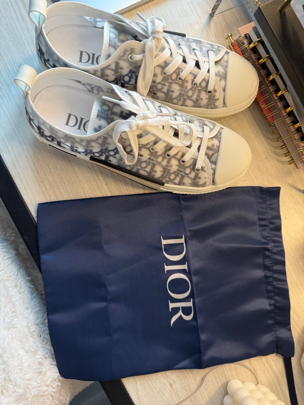 Brand New Christian Dior Size 9 Sneakers - Picture 4 of 5